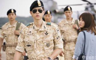 太阳的后裔剧照图片,军医与狙击手的甜蜜较量